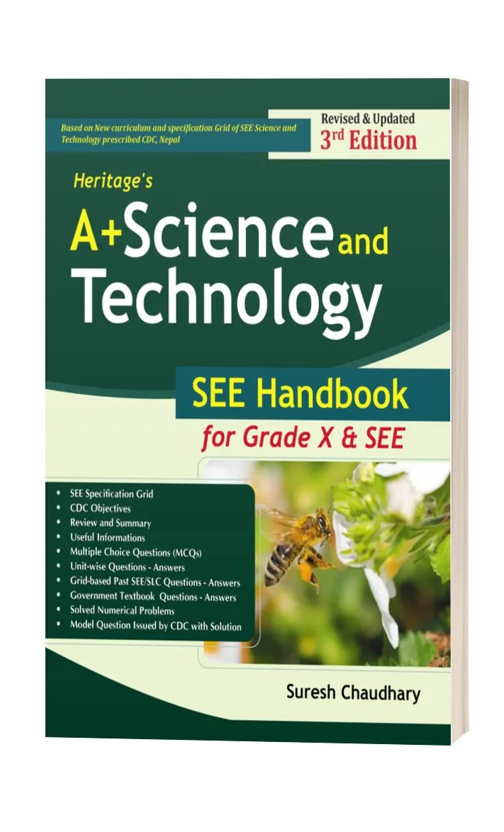 A+ Science and Technology SEE Handbook Grade 10 2081