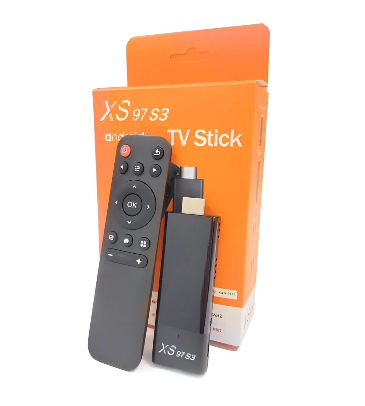 XS 97S3 Android TV Stick Streaming Device - Black
