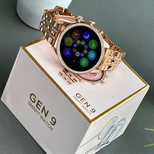 Gen 9 Smart Watch With Fitness Tracking Features - Gold