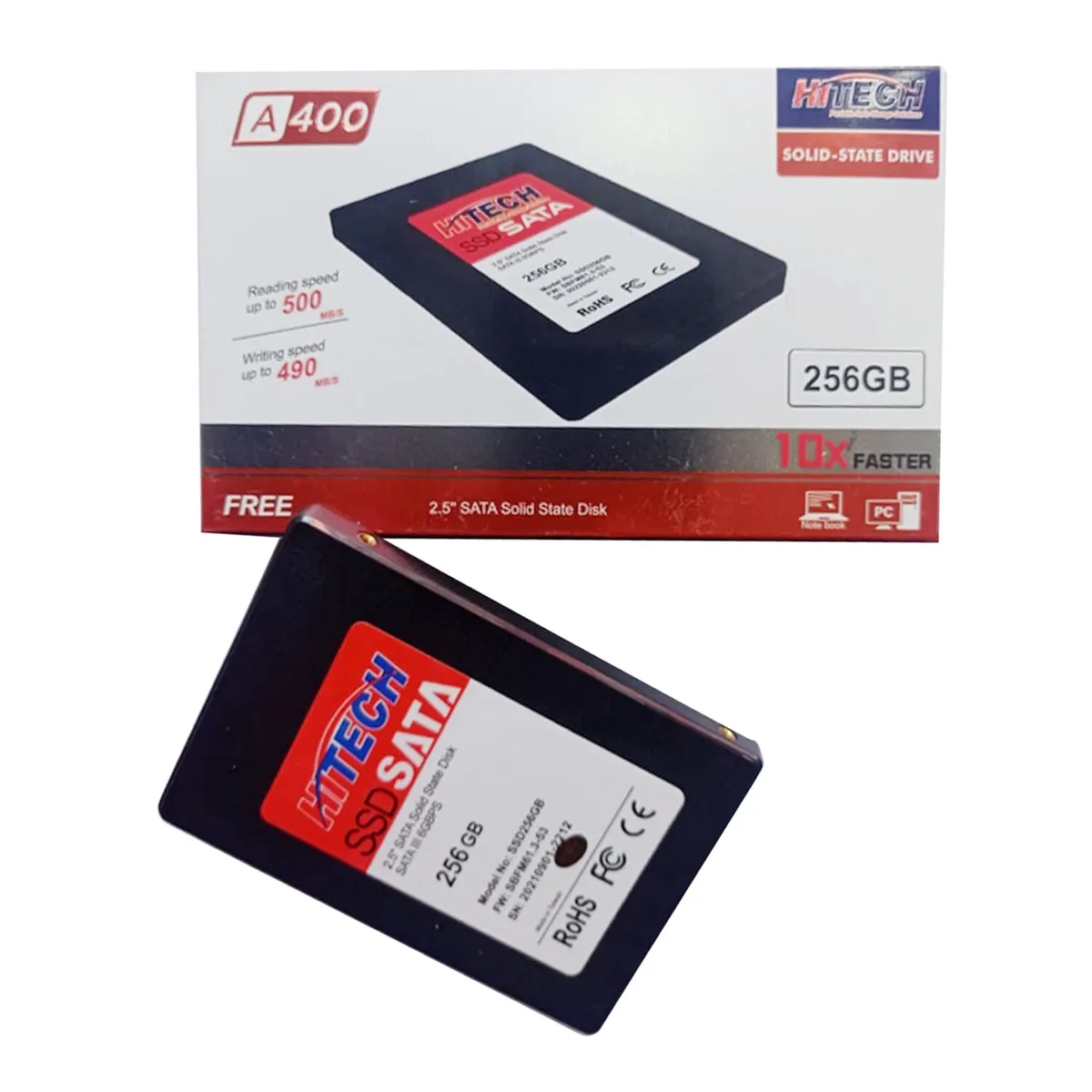 Hitech 256GB Sata III 2.5 Inch SSD Solid State Drive
