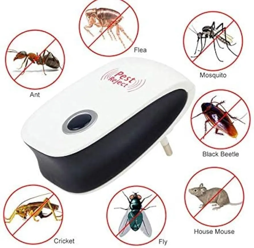 Electronic Ultrasonic Pest Repeller For Mosquito & Insect Control