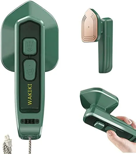Mini Portable Travel Clothes Professional Iron Press - Green