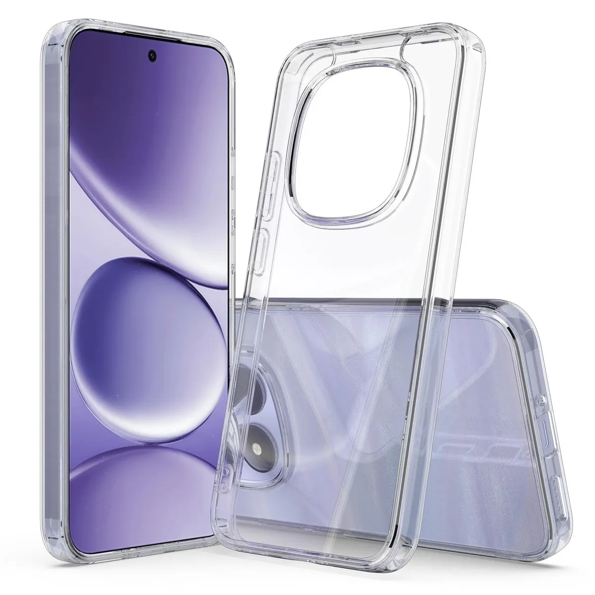 For Redmi 15 Pro 5G / 4G EU 171mm Scratchproof Acrylic TPU Phone Case (Transparent)