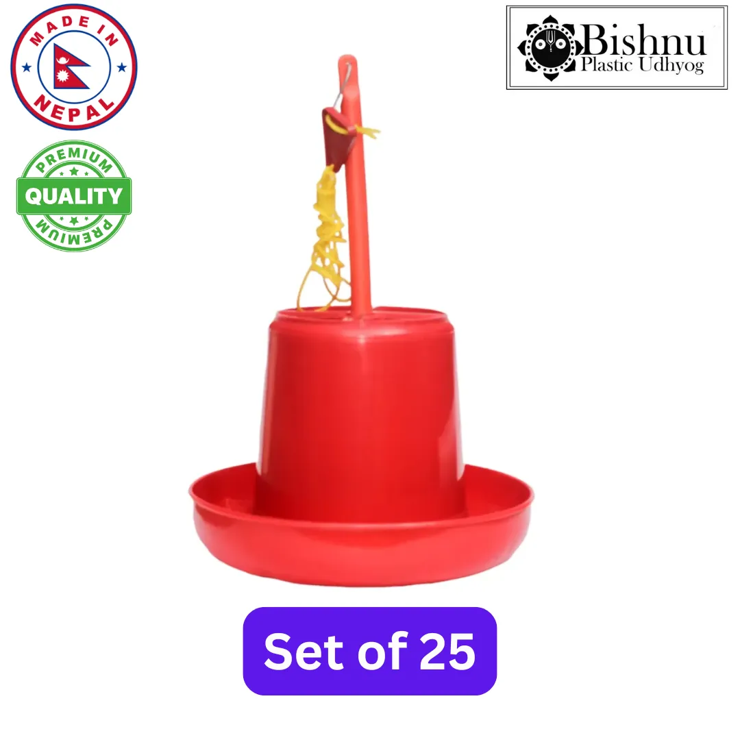 Bishnu 25Pcs 6Kg Poultry Feeder
