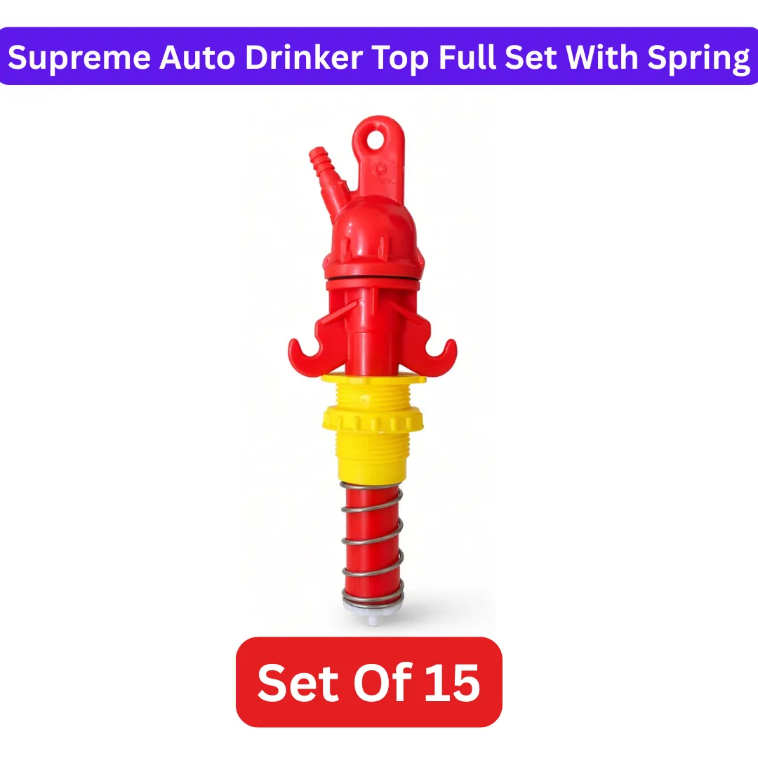 Supreme Auto Drinker Complete Top Assembly Set Of 15