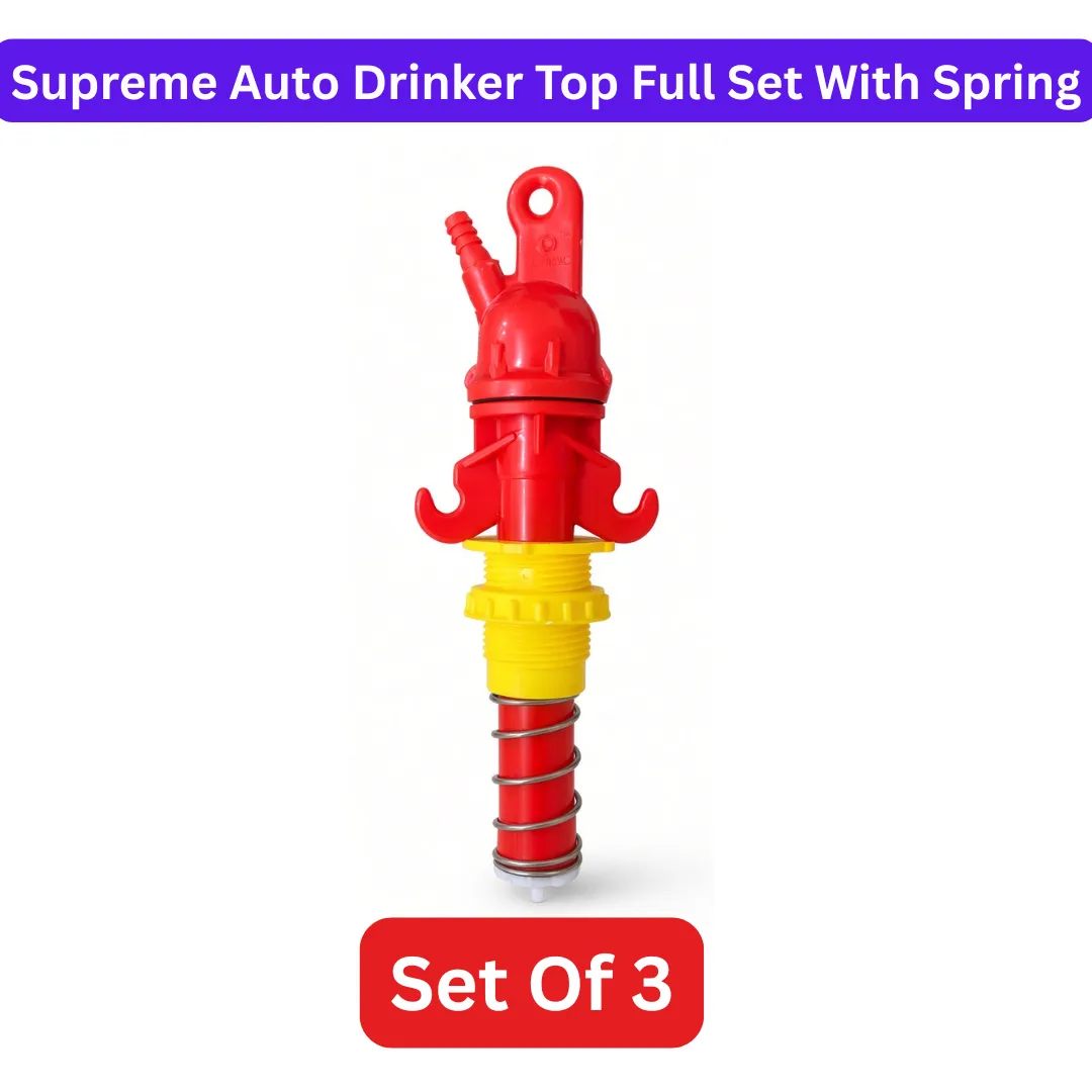 Supreme Auto Drinker Complete Top Assembly Set Of 3