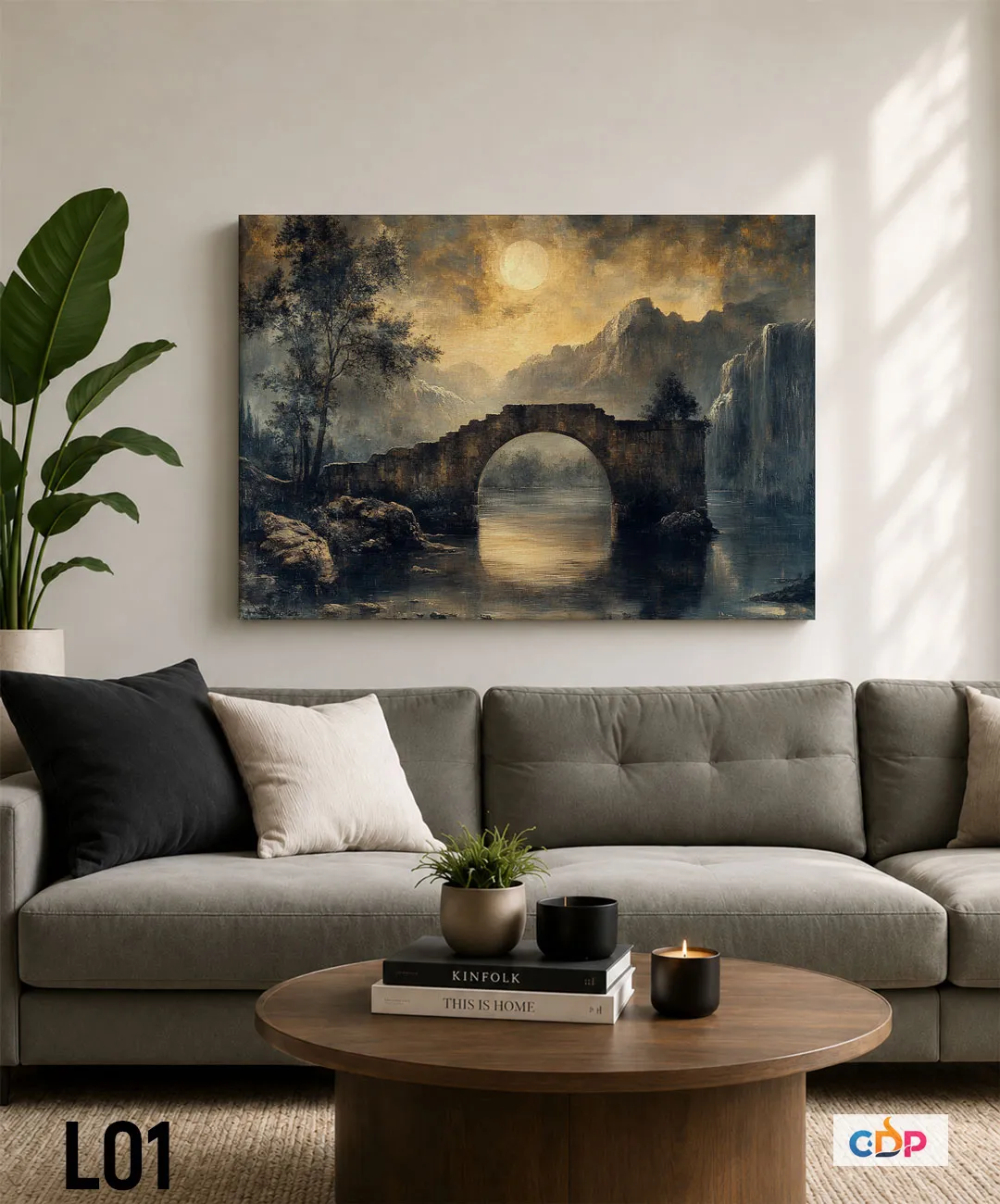 18×24 Inch Canvas Print – Wall Art Canvas with Wooden Frame
