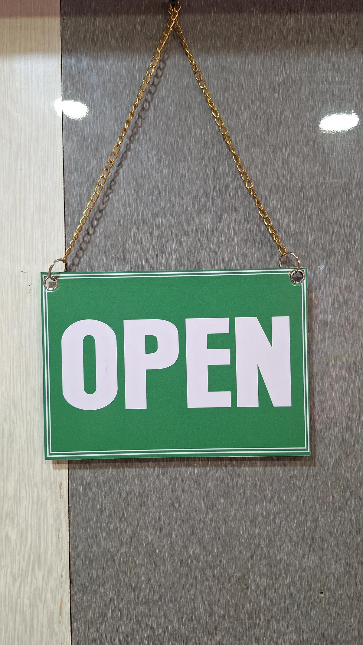 Open / Closed Hanging Door Sign Board | 7×10 Inch | Double-Sided Door Sign