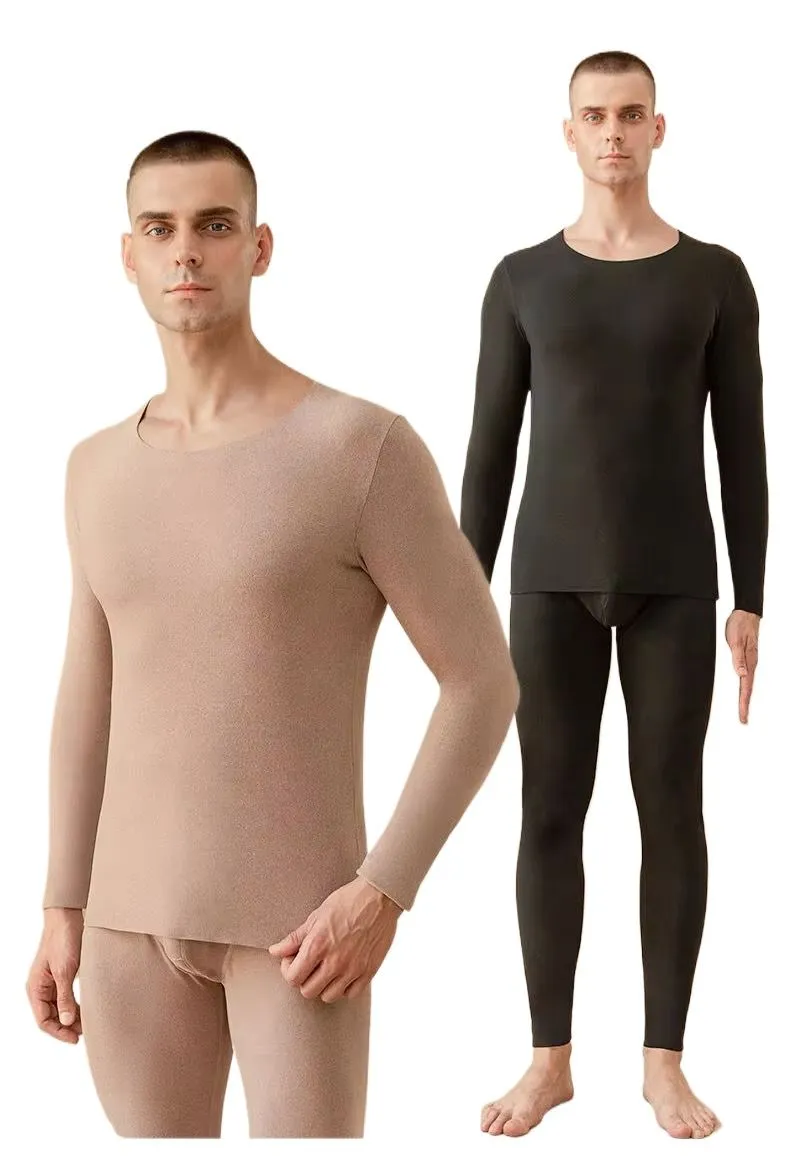 Seamless Thermal Set For Men - Multicolor