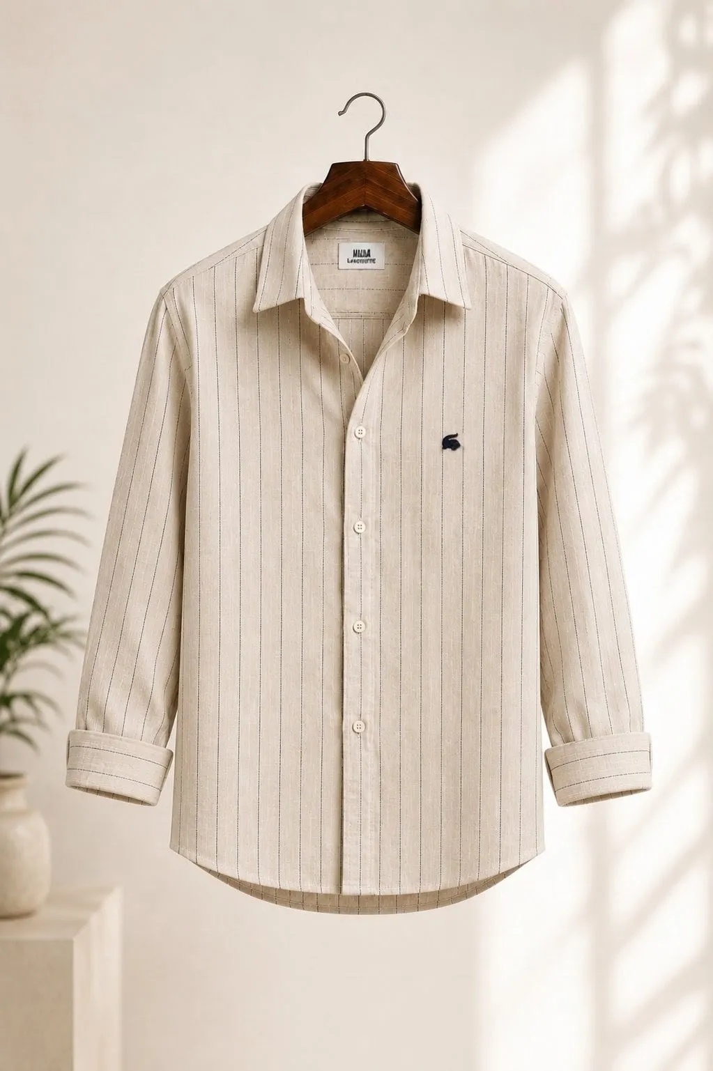 Men’s Linen Full-Sleeve Shirt For Summer