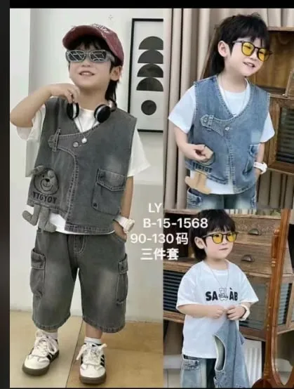 Three Piece Set For Baby Boys (B15)