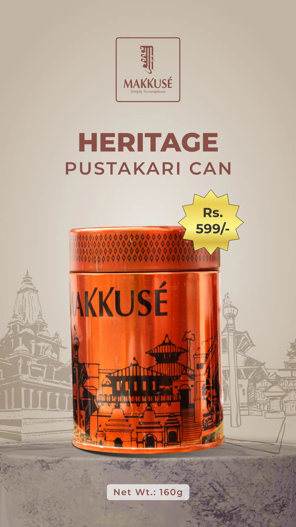 Makkusé Heritage Pustakari Box