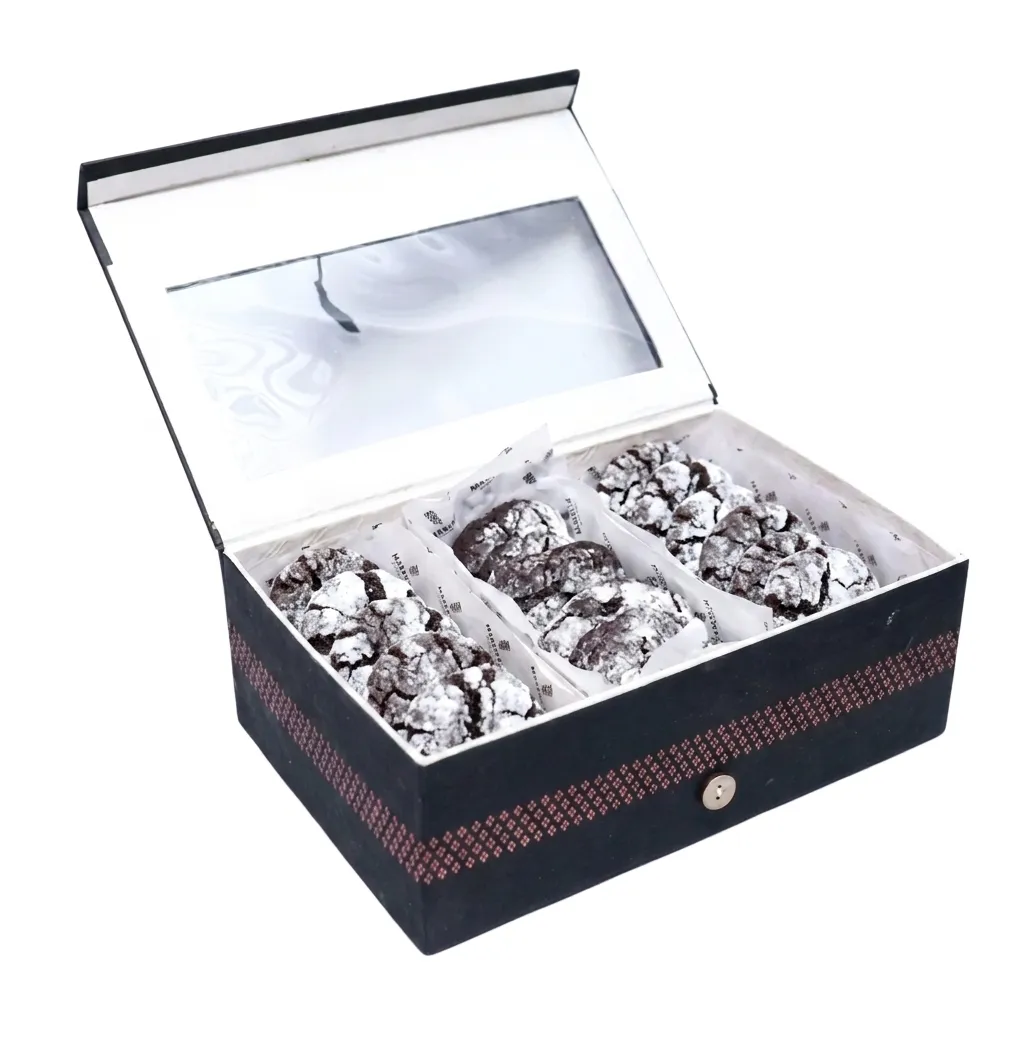 Makkusé Chocolate 21 Pack Small Cookie Box