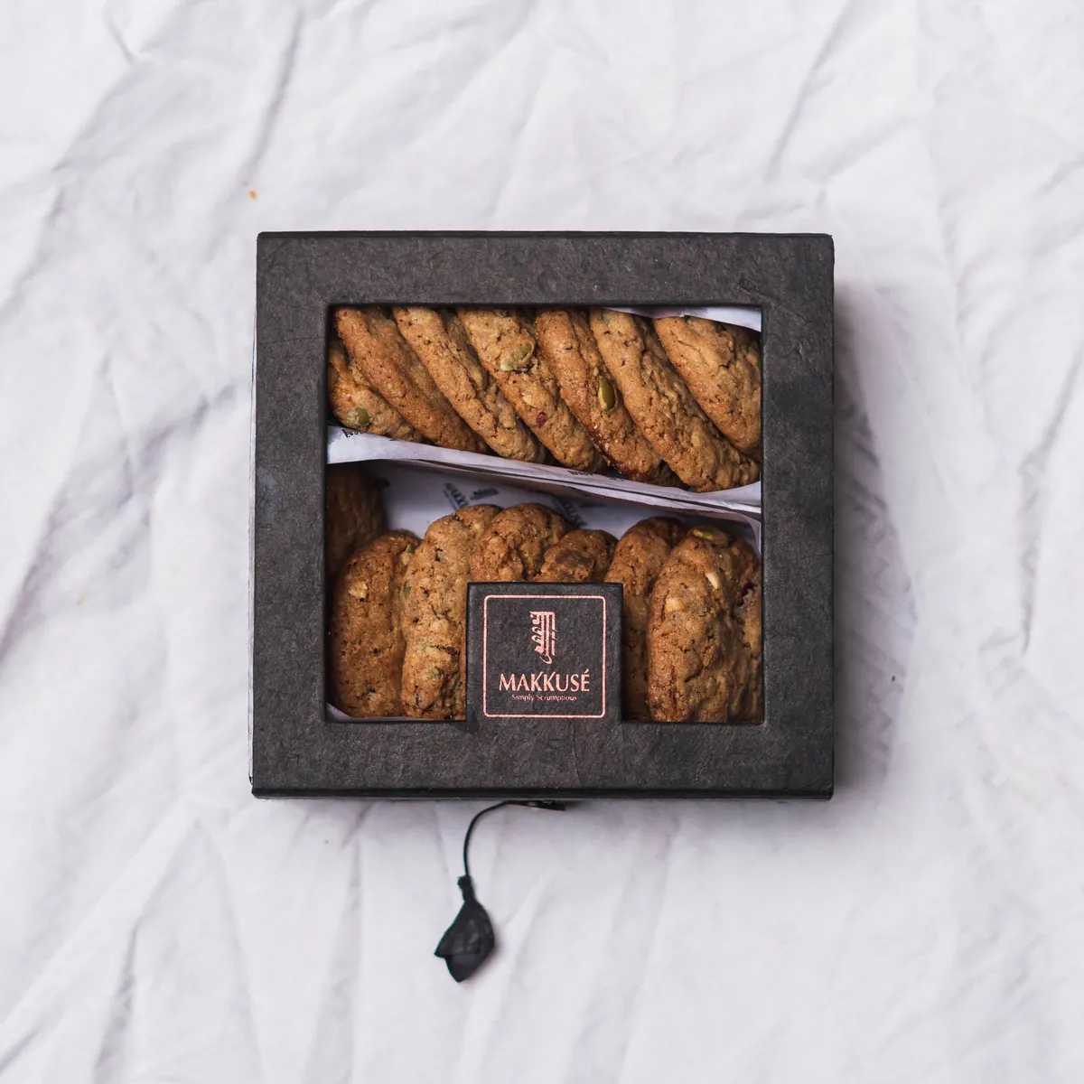 Makkusé 14 Pack Small Cookie Box (Oats)