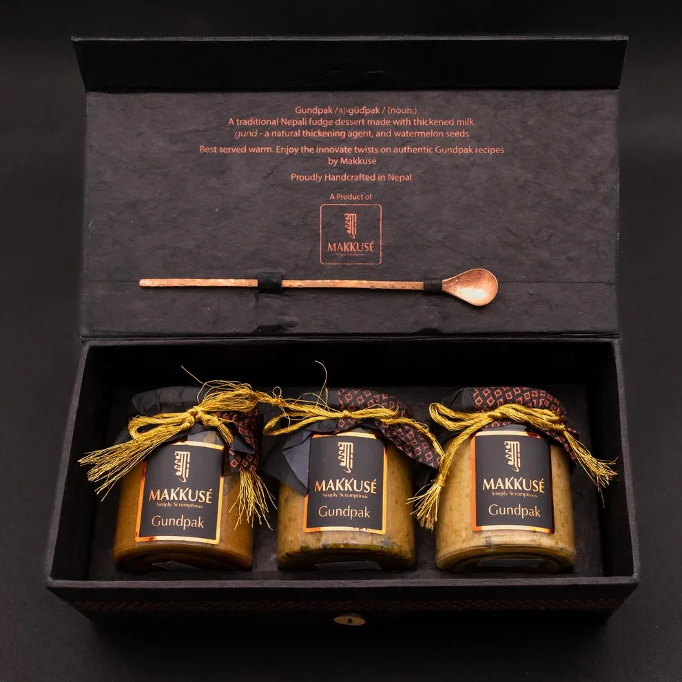 Makkusé Three Jar Combo Gundpak - each 200gm
