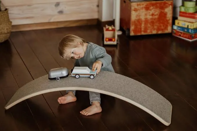 Wobble Wooden Balance Board for Kids