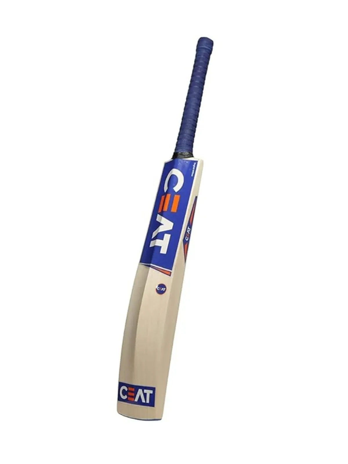 Hitman Rohit Sharma Signed CEAT Deuce English Willow Cricket Bat - Blue