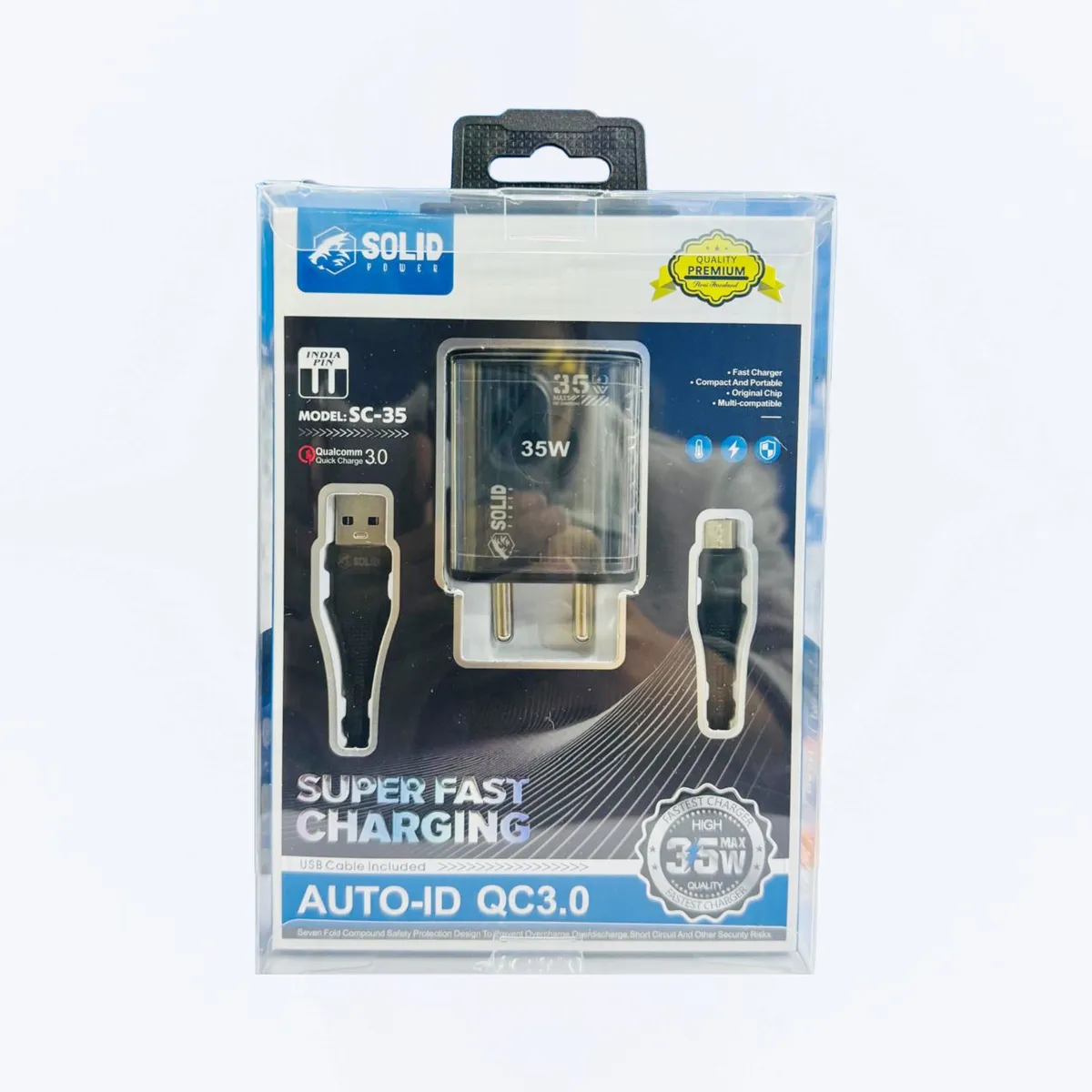Solid Power SC-35 35W Type-C Super Fast Charger