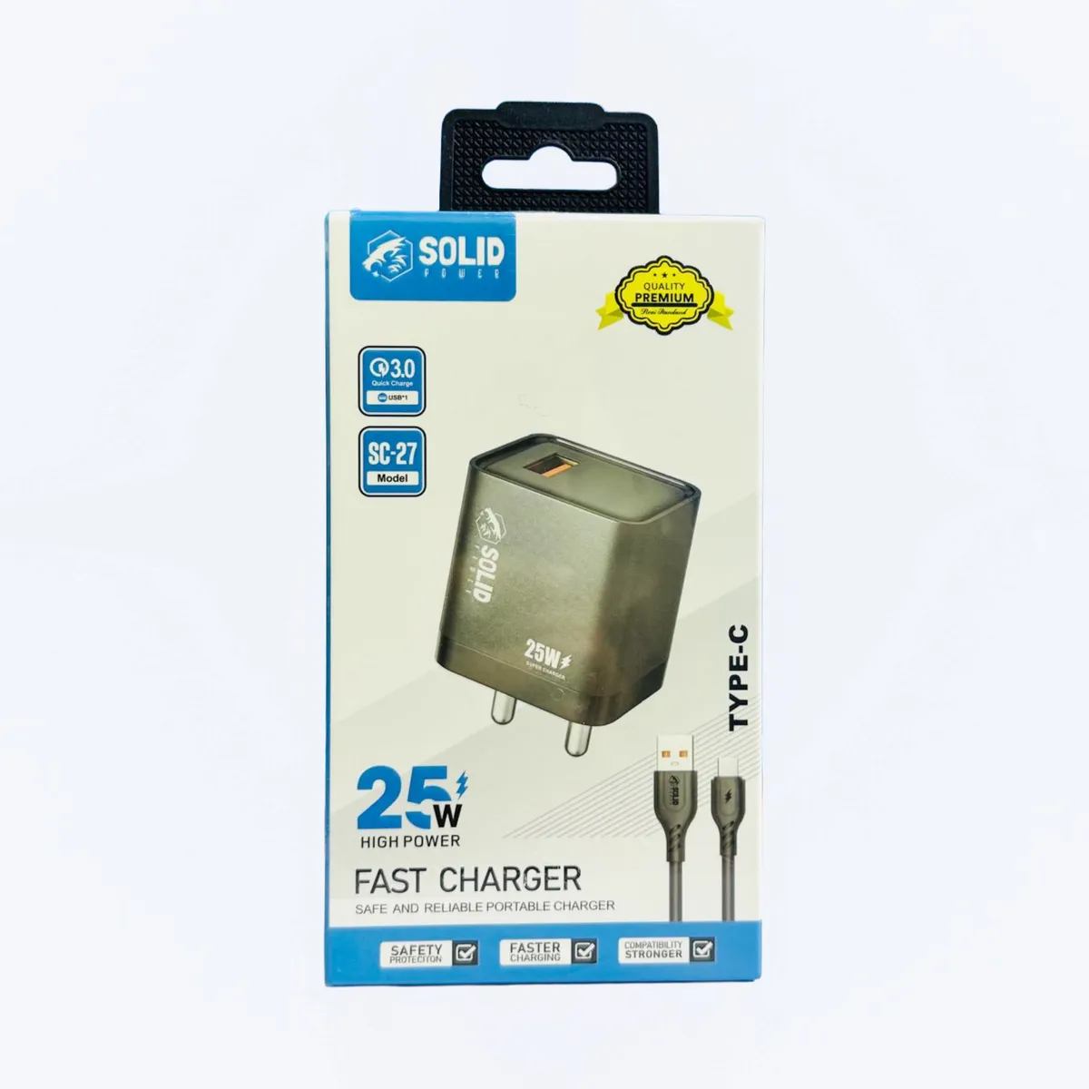 Solid Power SC-27 25W Type-C Fast Charger