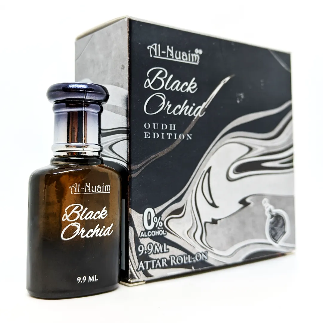 Al Nuaim Black Orchid Roll On Attar For Men