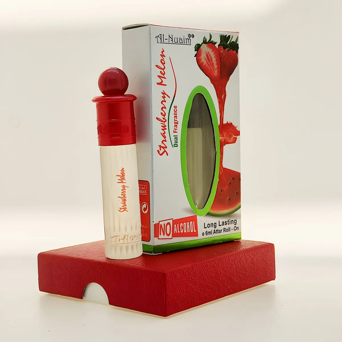 Strawberry Melon Roll-On Perfume For Women - Red