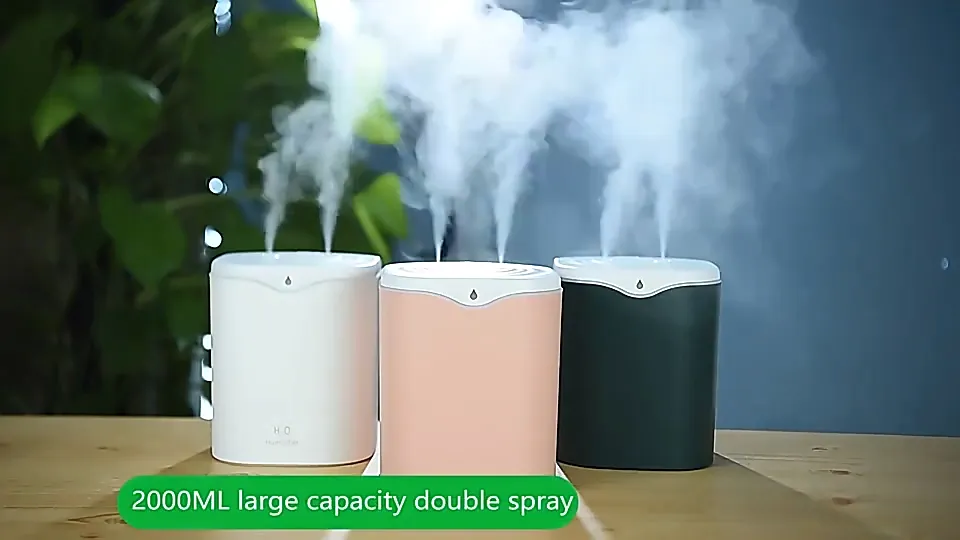 2000ml Large Capacity Humidifier - Multicolor