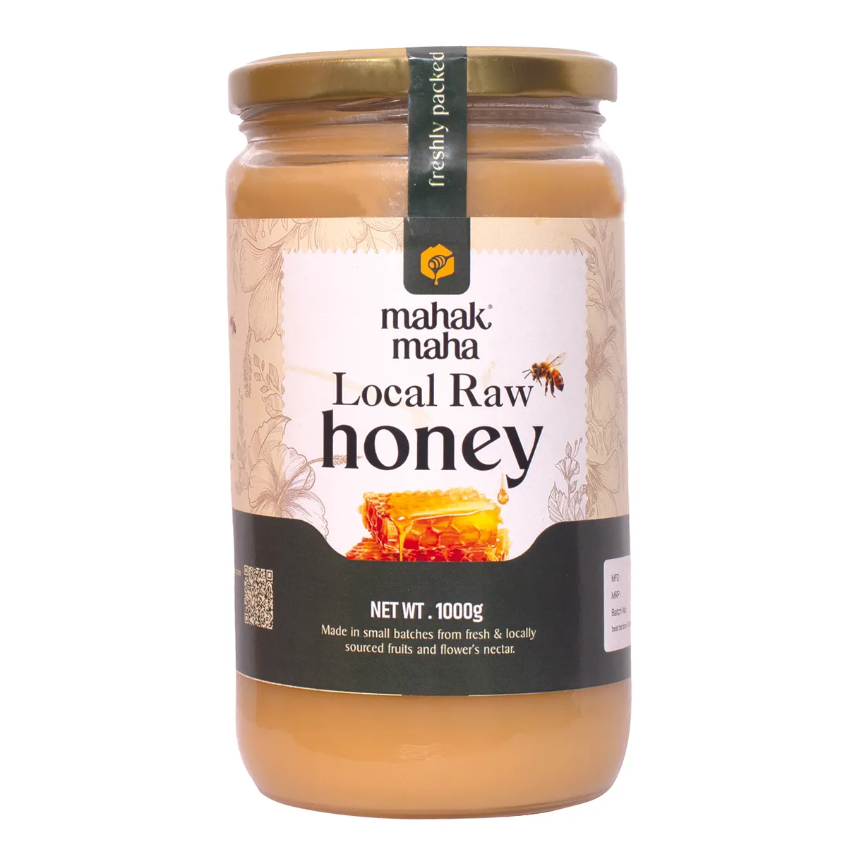 Mahak Maha Raw Unprocessed Honey 1000g