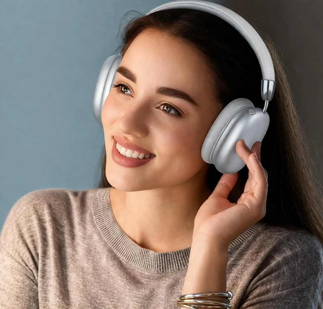 P9 Wireless Bluetooth Over-Ear Headphones With Mic And Deep Bass