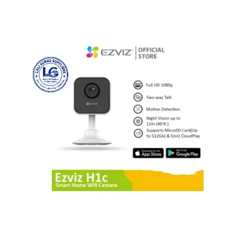 Ezviz H1C 1080P Indoor Smart Home 2MP Wi-Fi CCTV Camera With Magnetic Base