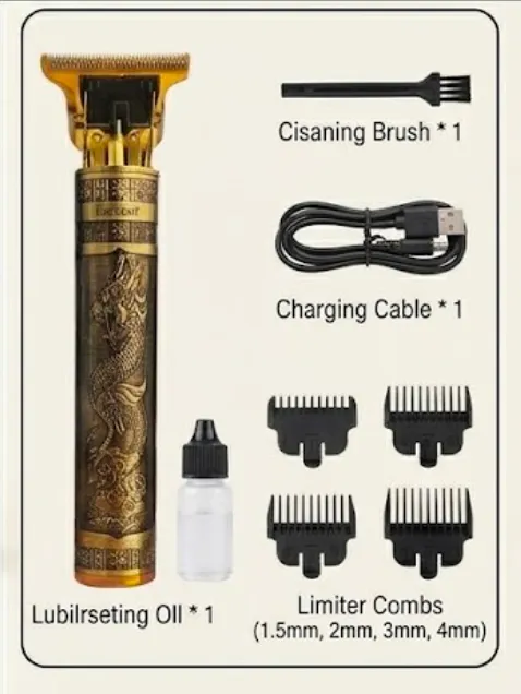 Hair Trimmer Grooming - Yellow